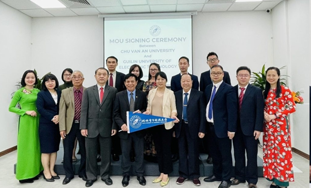 Ký kết Biên bản ghi nhớ hợp tác với trường Đại học Khoa học Kỹ thuật Điện tử Quế Lâm 1 hop tac truong dai hoc khoa hoc ky thuat dien tu que lam